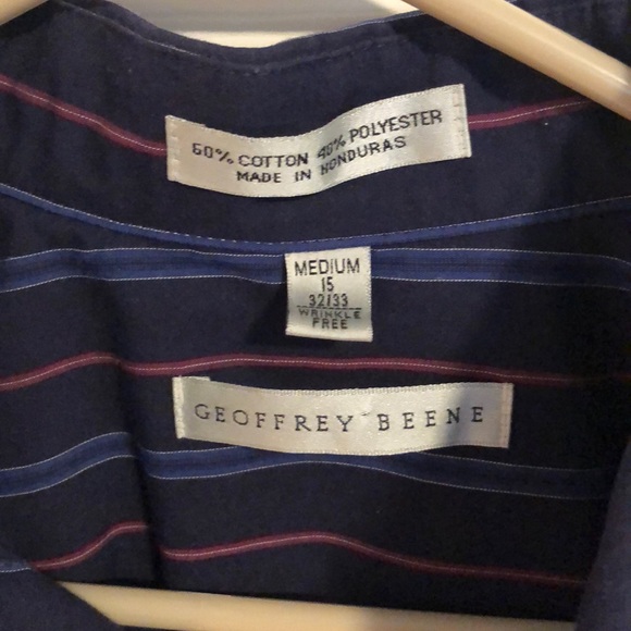 Geoffrey Beene button down - Picture 2 of 3